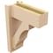Ekena Millwork 5 1/2-in W x 12-in D x 16-in H Balboa Block Rough Cedar Woodgrain TimberThane Outlooker, Primed Tan OUTUR055X12X16BOA44RCPR - alternate 3